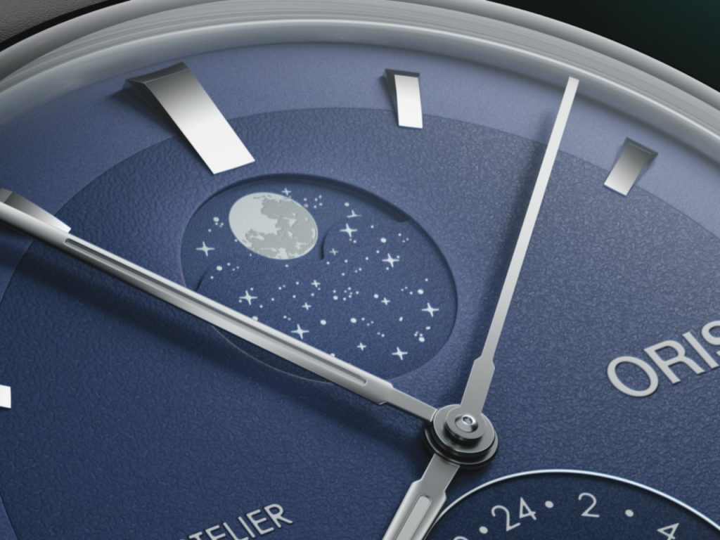 ‘Oris Artelier Complication – moon, travel, and restraint’