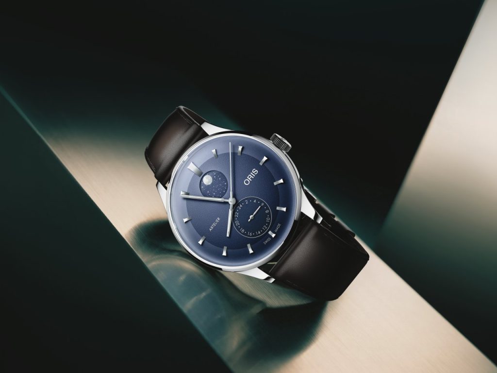 ‘Oris Artelier Complication – moon, travel, and restraint’
