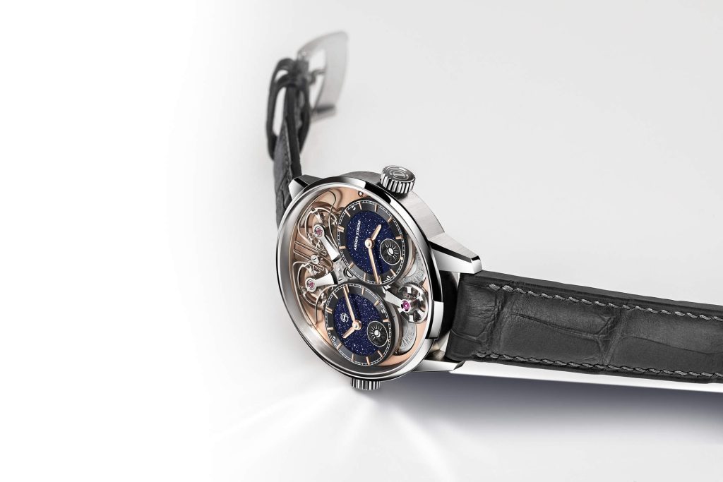 Armin Strom Dual Time GMT Resonance Aventurine - a restrained night sky in resonance