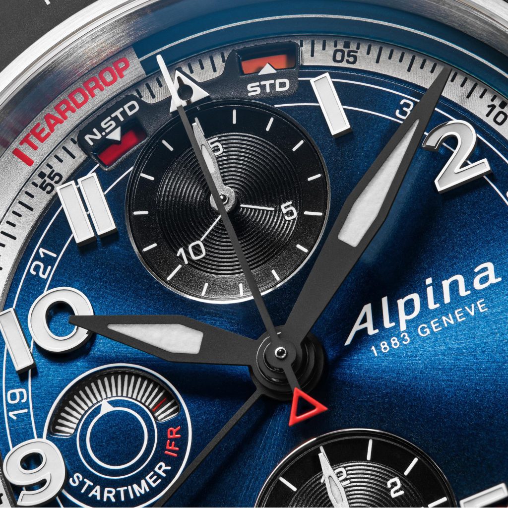 Alpina Startimer Pilot Chronograph Automatic IFR – a mechanical aide for the holding pattern