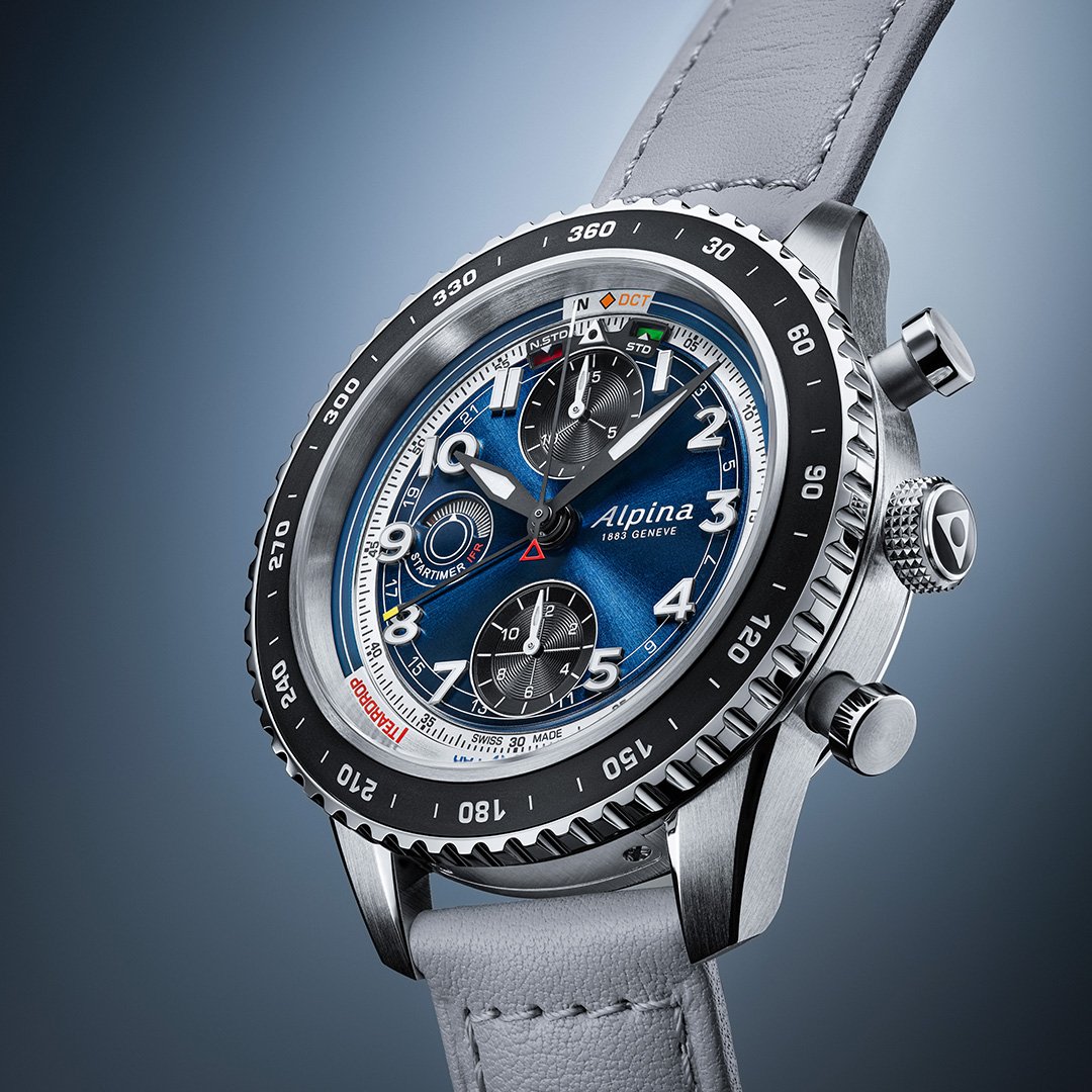 Alpina Startimer Pilot Chronograph Automatic IFR – a mechanical aide for the holding pattern