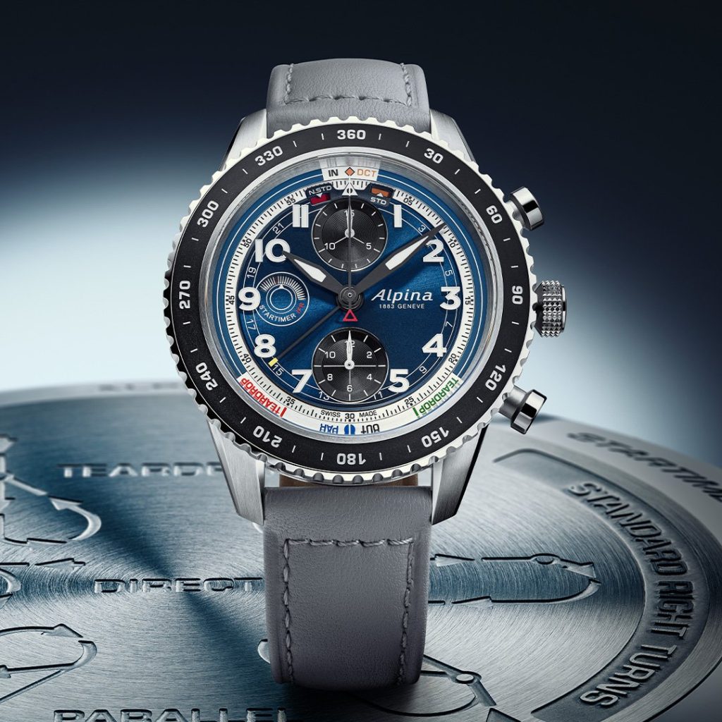 Alpina Startimer Pilot Chronograph Automatic IFR – a mechanical aide for the holding pattern