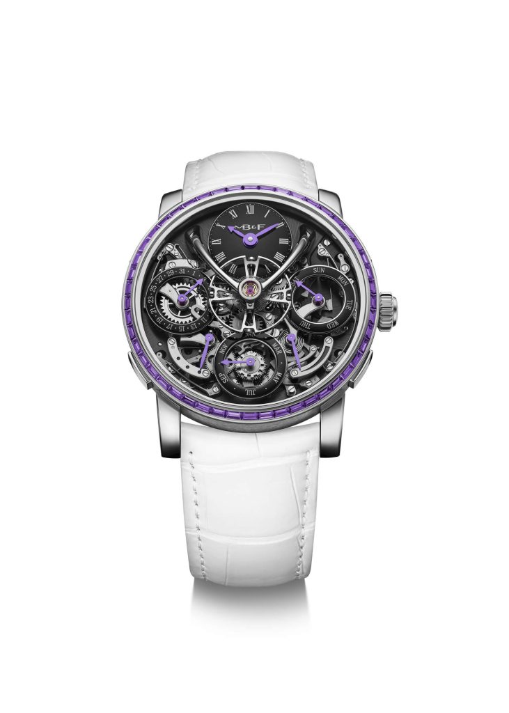 MB&F LM Perpetual Chromatic Editions - colour at the bezel, discipline in the movement