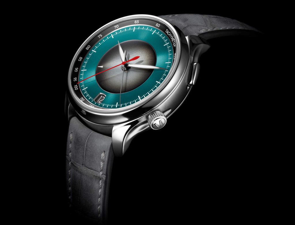 Moser Endeavour Flyback Chronograph Dual Time Date - three complications, one calm dial