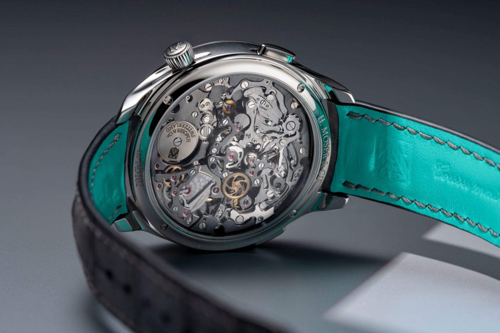 Moser Endeavour Flyback Chronograph Dual Time Date - three complications, one calm dial