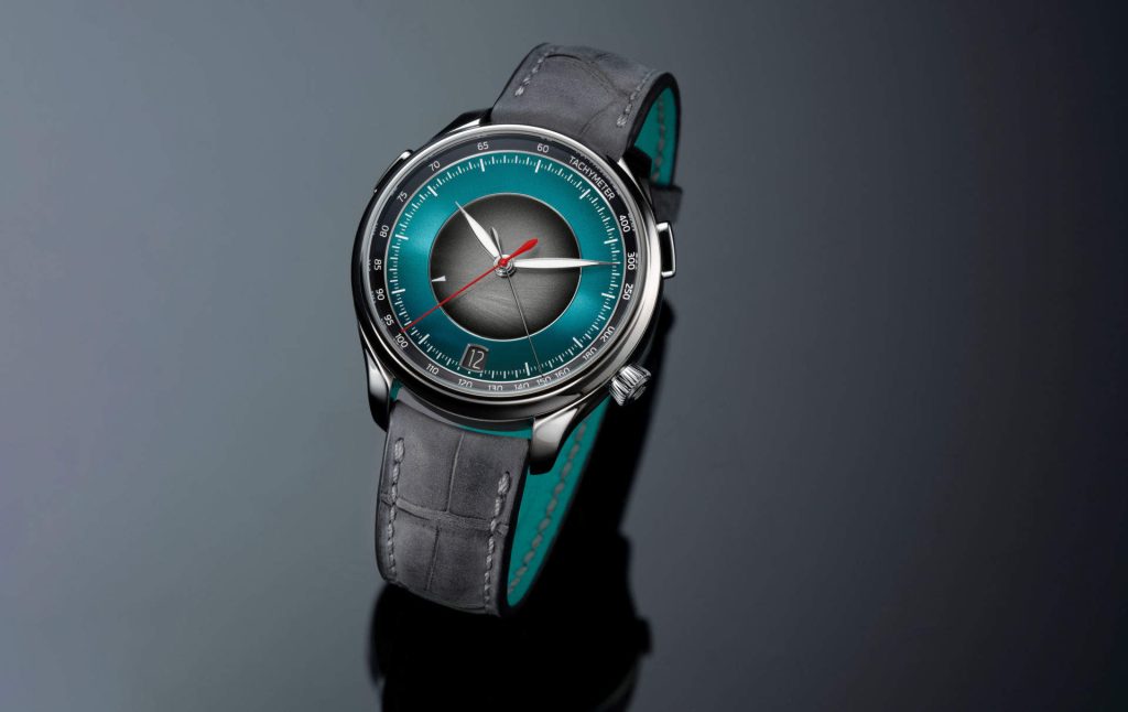 Moser Endeavour Flyback Chronograph Dual Time Date - three complications, one calm dial