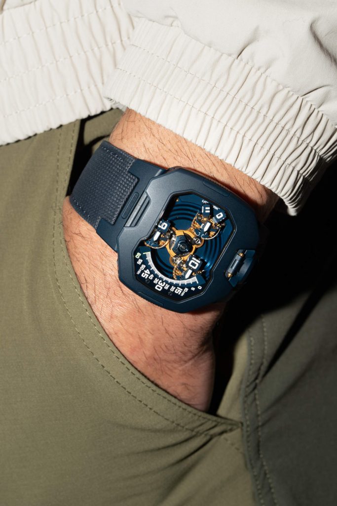 URWERK UR-120 Blue Planet - the last orbit