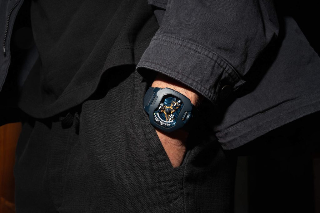 URWERK UR-120 Blue Planet - the last orbit