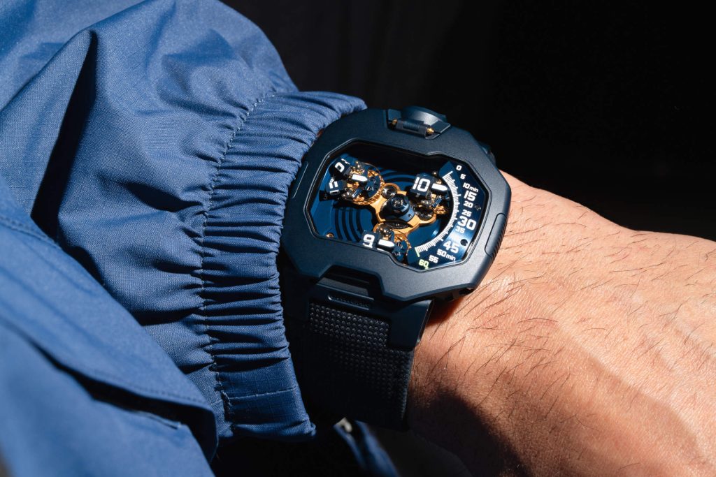 URWERK UR-120 Blue Planet - the last orbit