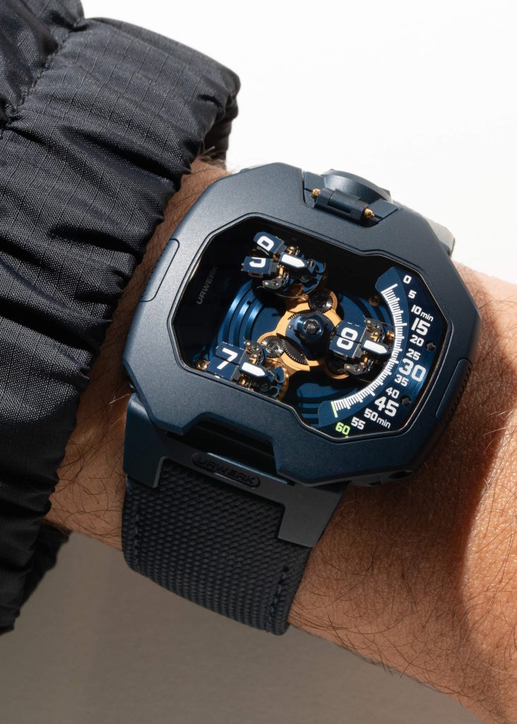 URWERK UR-120 Blue Planet - the last orbit