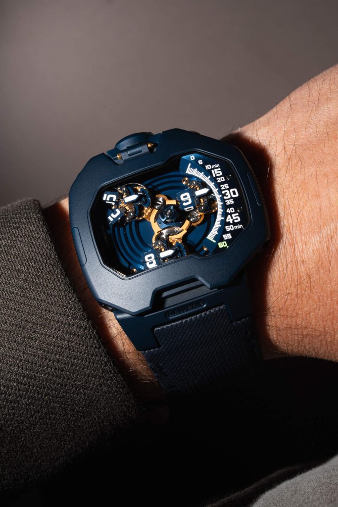 URWERK UR-120 Blue Planet - the last orbit