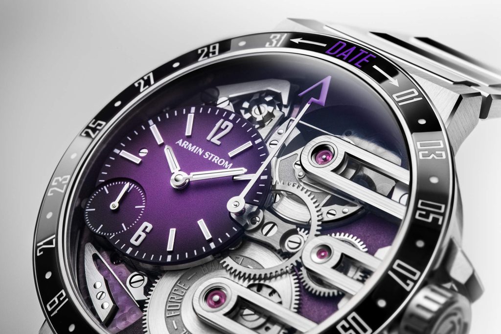“Orbit Midnight Purple” - Armin Strom’s date-on-demand glows darker