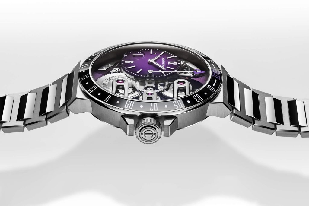 “Orbit Midnight Purple” - Armin Strom’s date-on-demand glows darker