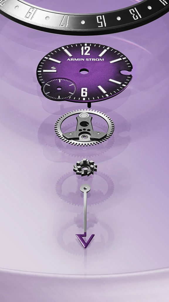 “Orbit Midnight Purple” - Armin Strom’s date-on-demand glows darker