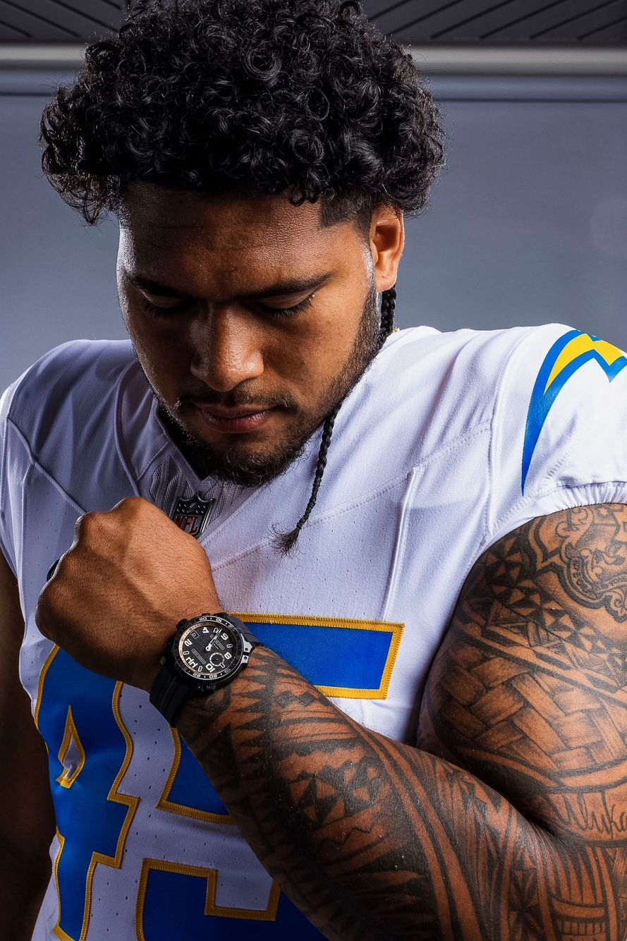 Mauron Musy names Ryan Lochte and Tuli Tuipulotu friends of the brand