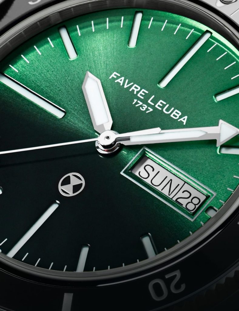 Favre Leuba Deep Raider Day Date – a measured splash of gradient and utility