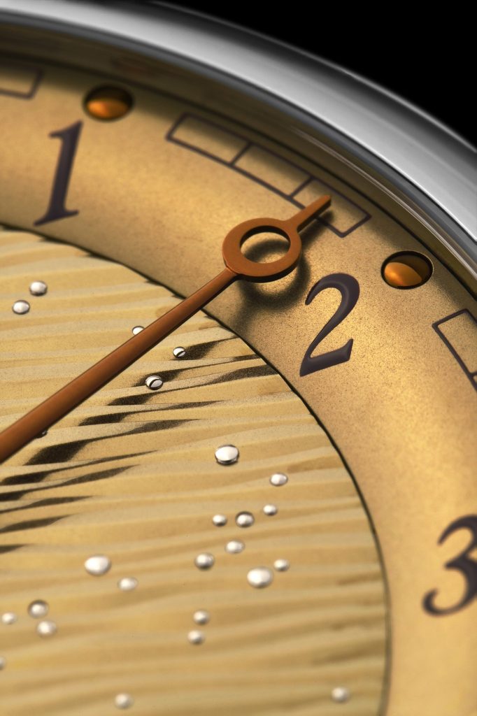 De Bethune DB25xs Sand Winds - titanium poetry in yellow