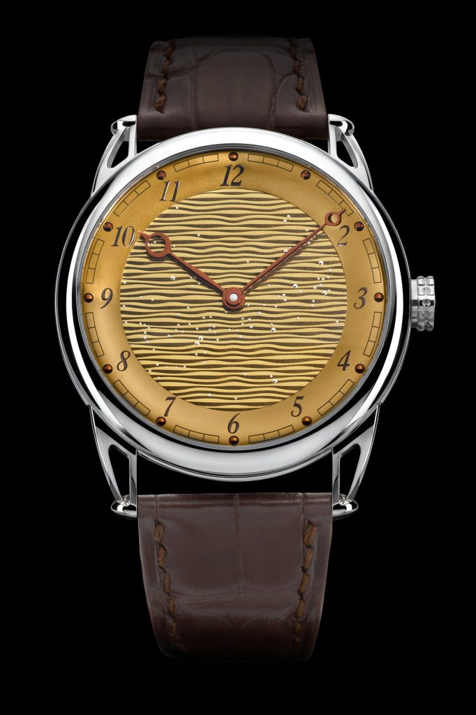 De Bethune DB25xs Sand Winds - titanium poetry in yellow