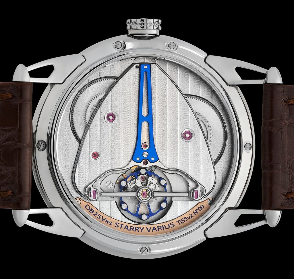 De Bethune DB25xs Sand Winds - titanium poetry in yellow
