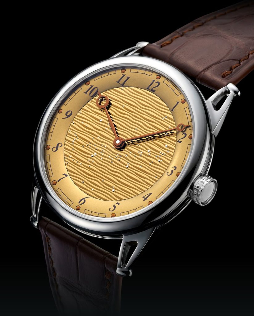 De Bethune DB25xs Sand Winds - titanium poetry in yellow