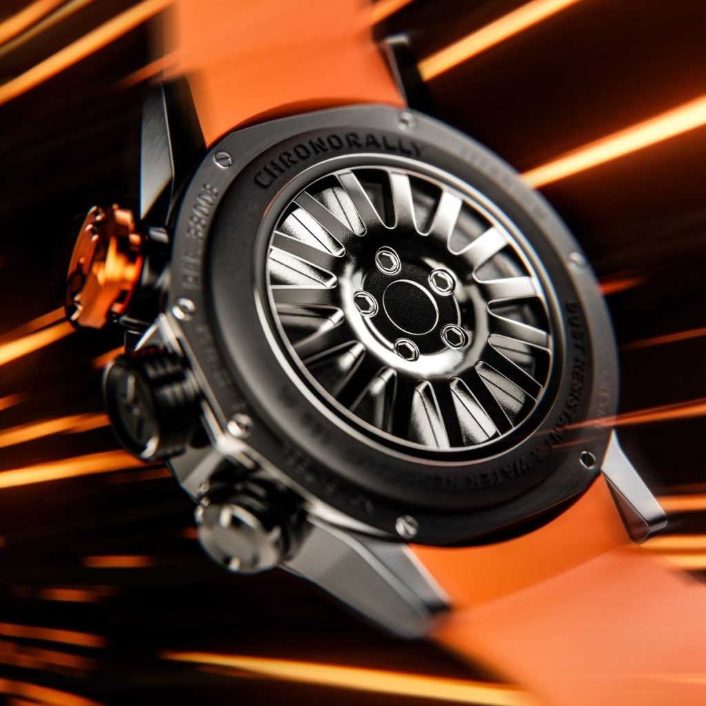 Edox Chronorally Orange Energy – a flash of asphalt-ready color