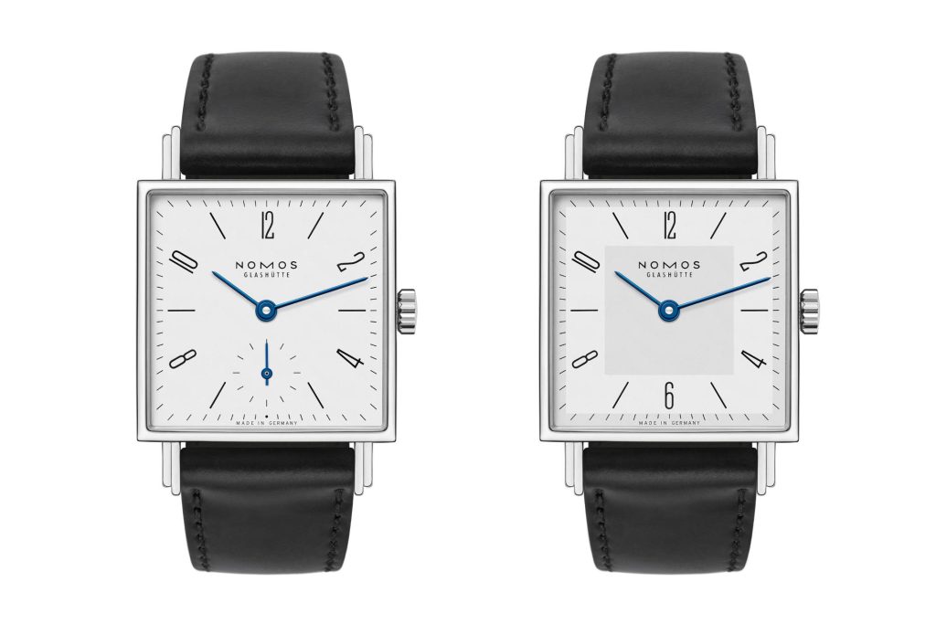 NOMOS Tetra 27 - precision squared in two new guises