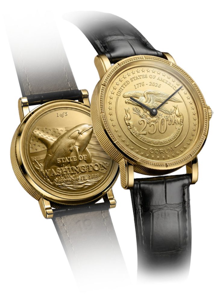 Corum revives the Coin Watch for America’s 250th - fifty states, five per state