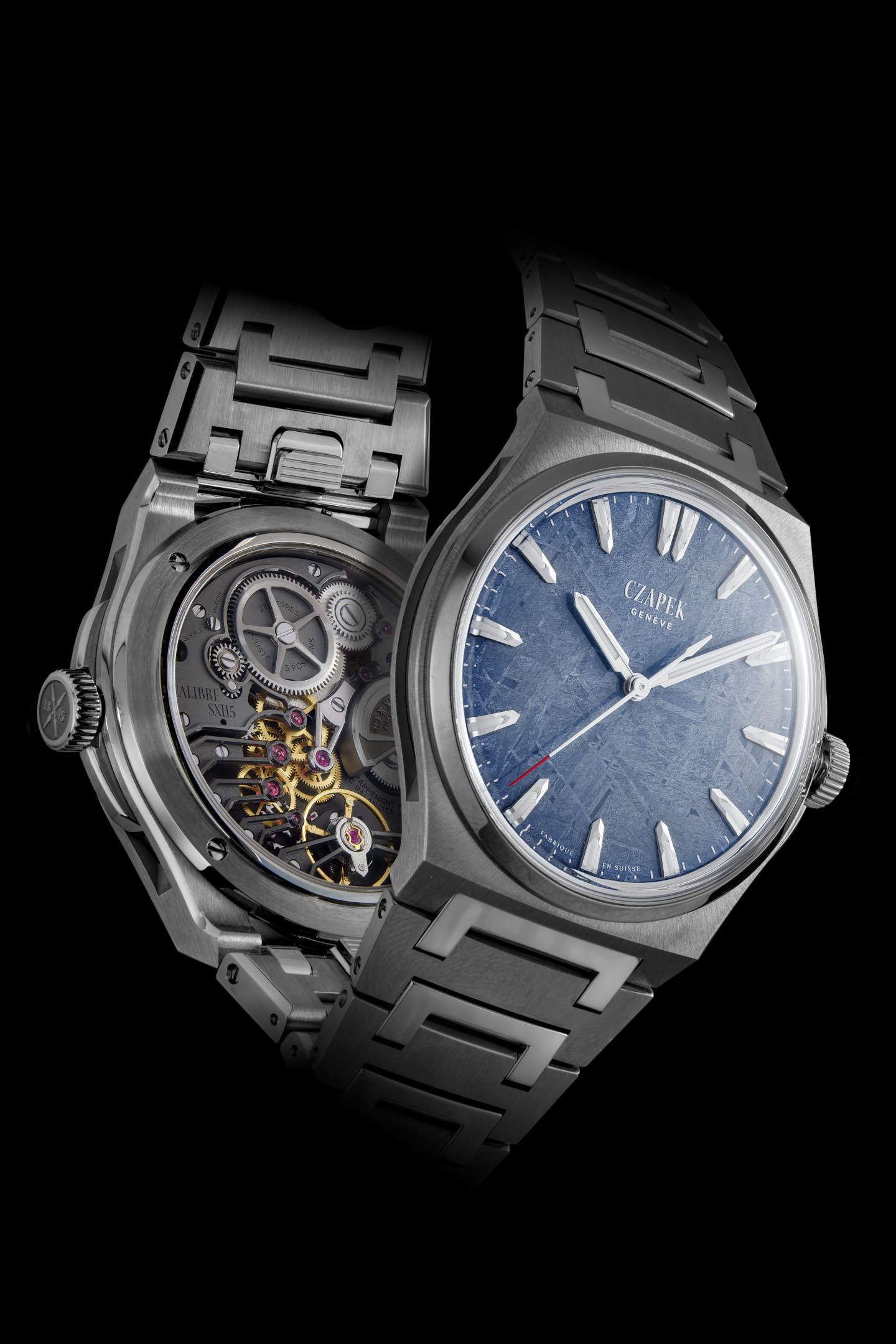Czapek Antarctique Frozen Meteor – steel-blue from space, now in two sizes