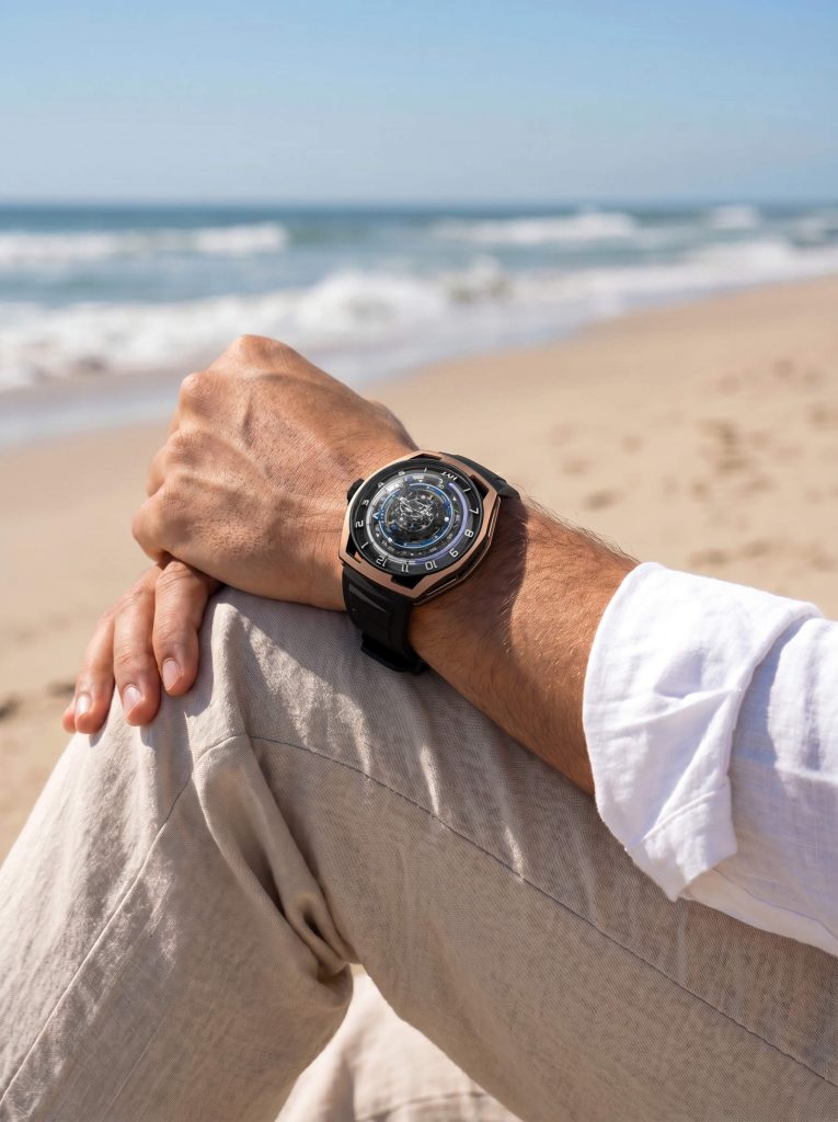 HYT Dresses Its Wildest Watch in Gold, and Somehow It Works