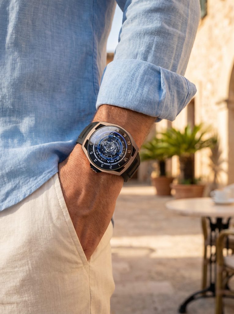 HYT Dresses Its Wildest Watch in Gold, and Somehow It Works