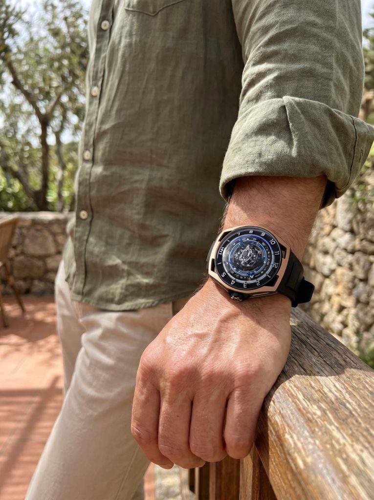 HYT Dresses Its Wildest Watch in Gold, and Somehow It Works