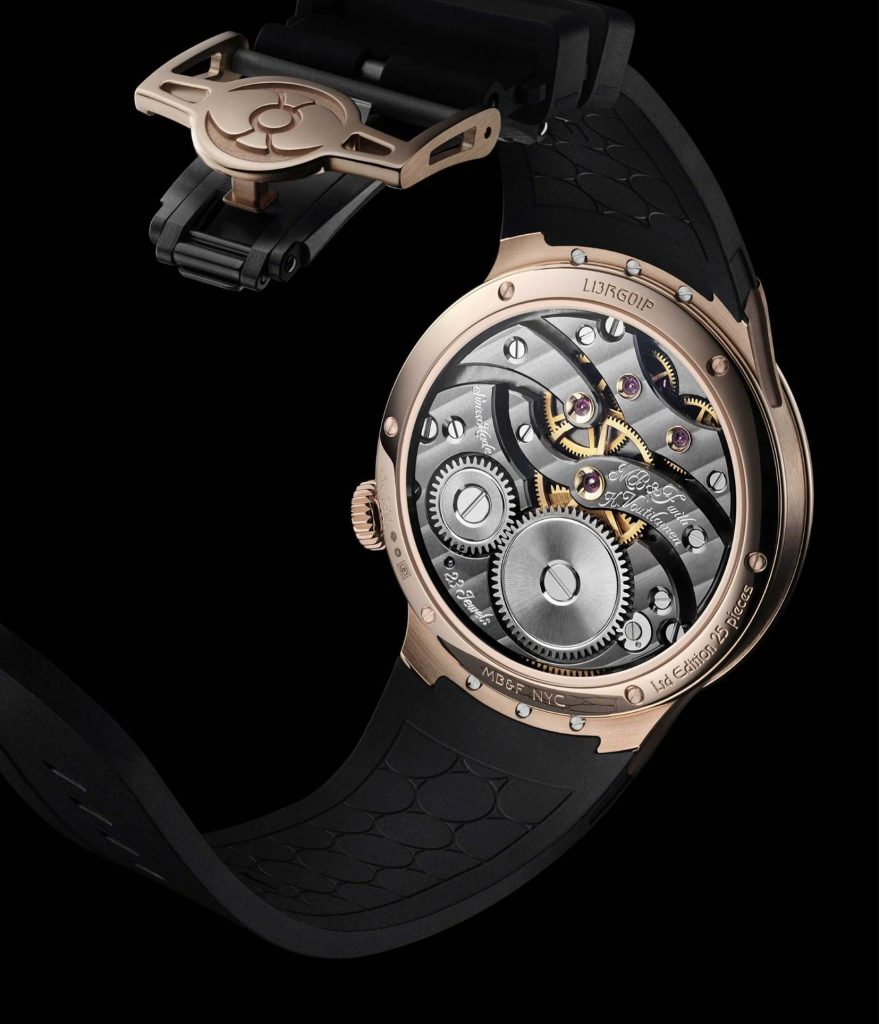 MB&F opens New York Lounge and unveils LM101 EVO NYC in rose gold