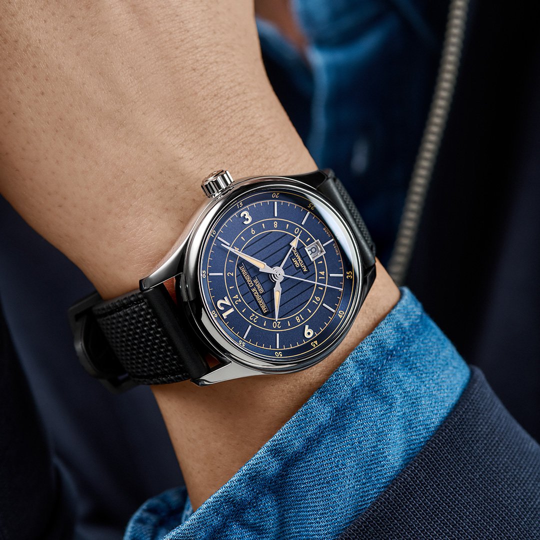 Frederique Constant Classics Runabout Automatic GMT – Two Shades of Dolce Vita