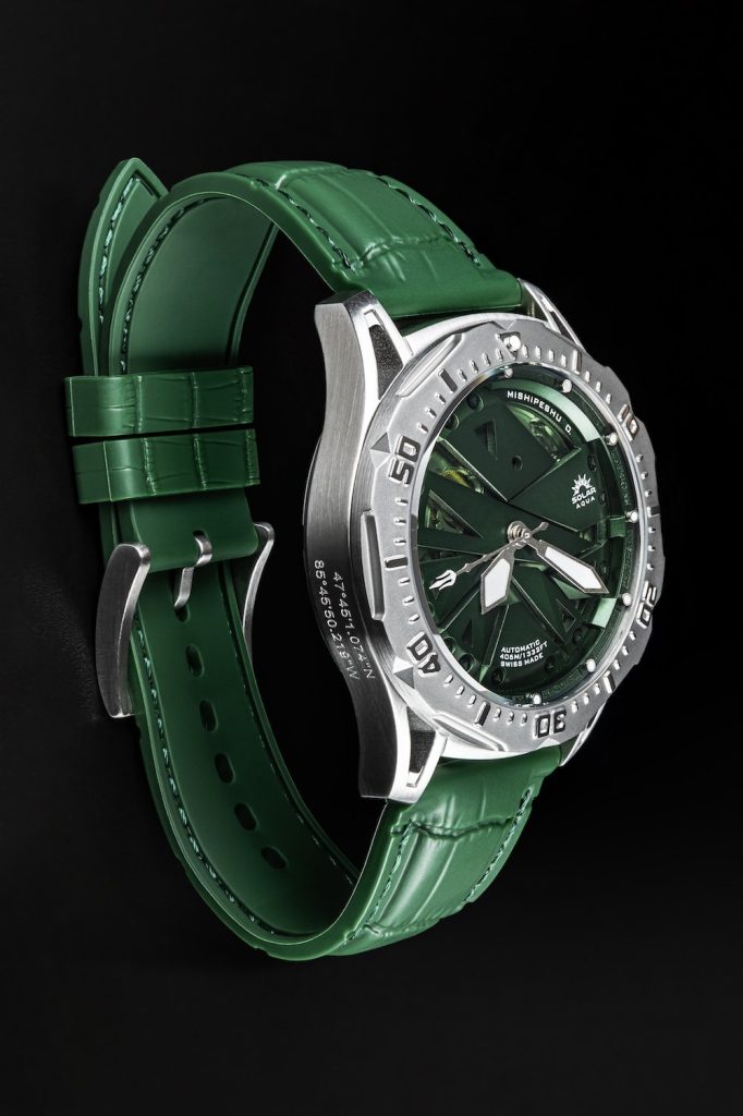 Solar Aqua Mishipeshu Odino – a 40 mm diver between lake and peak
