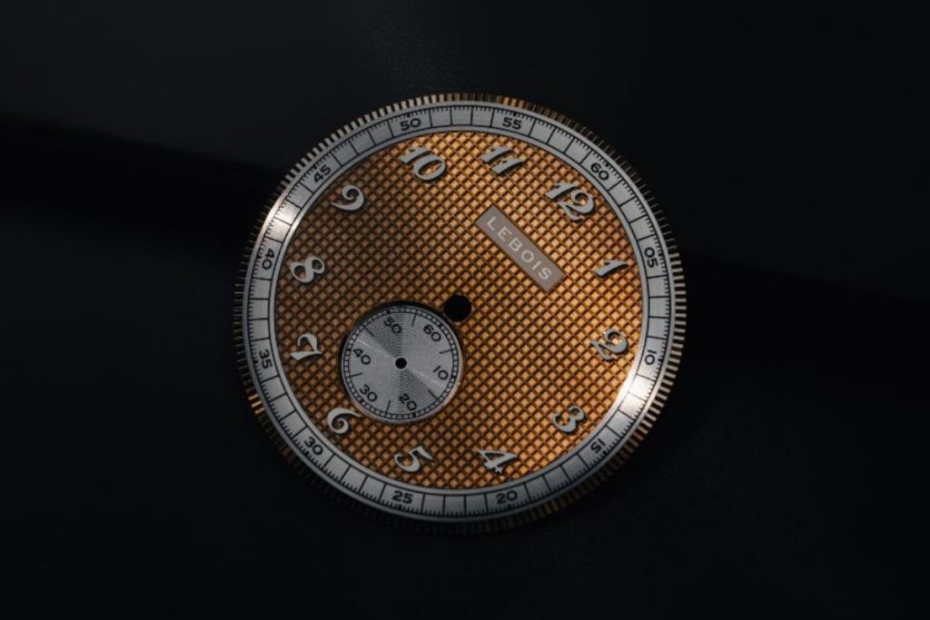Lebois & Co Heritage Atelier Small Seconds – Clous de Paris and Stroopwafel