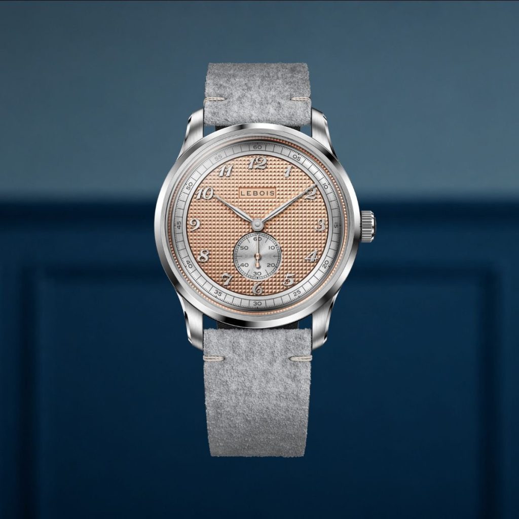 Lebois & Co Heritage Atelier Small Seconds – Clous de Paris and Stroopwafel