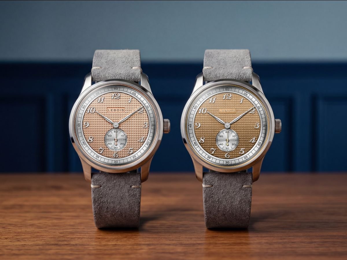 Lebois & Co Heritage Atelier Small Seconds – Clous de Paris and Stroopwafel