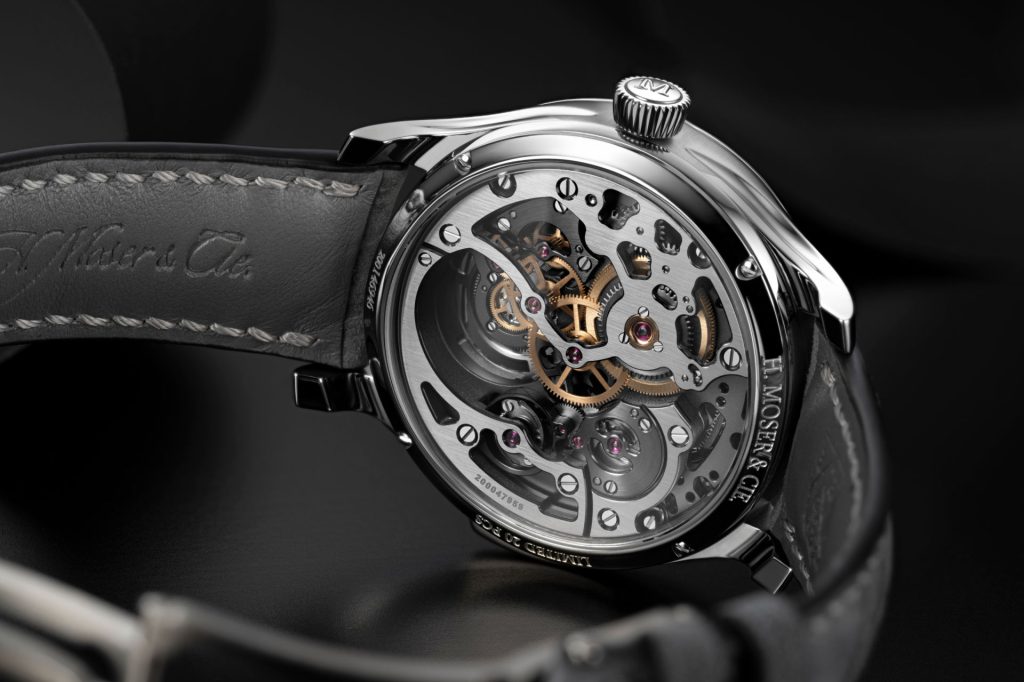 H. Moser & Cie. Cosmic Rain - minute repeater, cylindrical tourbillon, skeletonized clarity