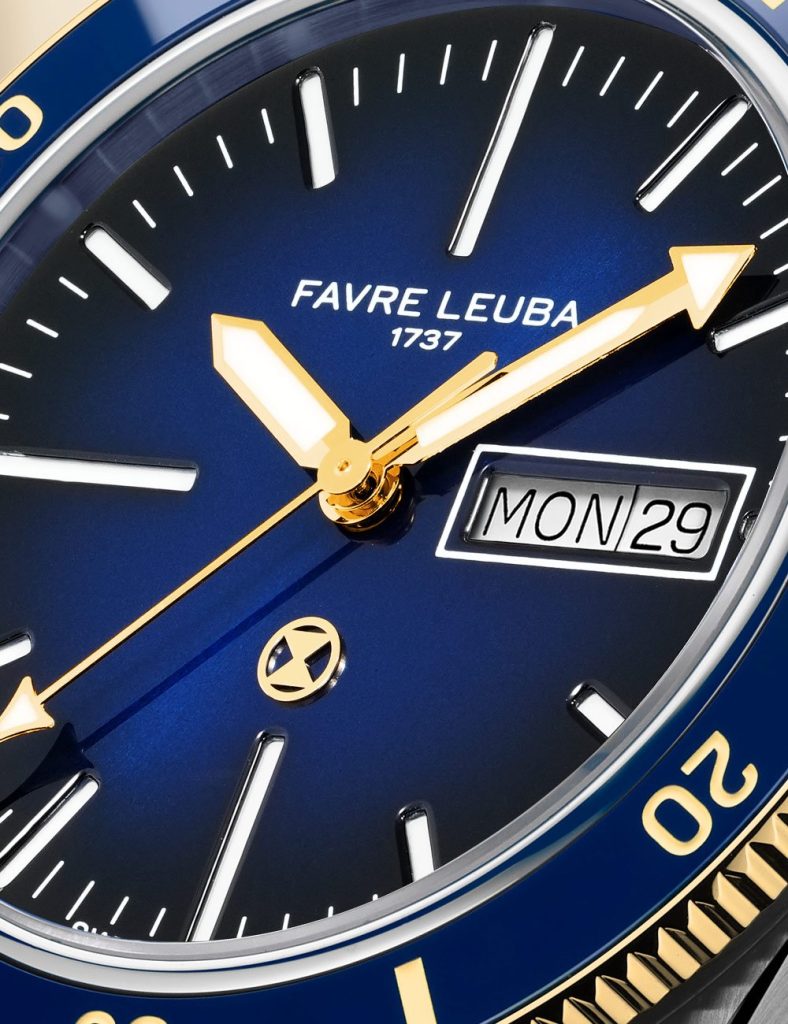 Favre Leuba Deep Raider Day Date Two-Tone – pragmatism with polish