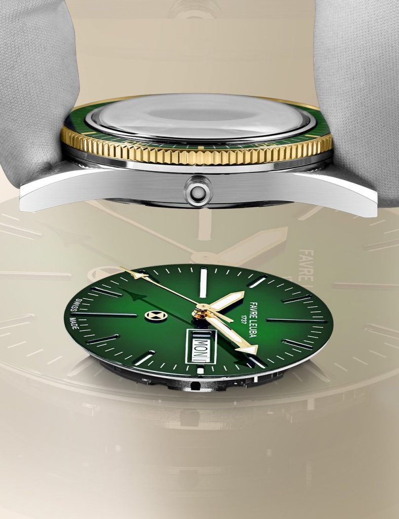 Favre Leuba Deep Raider Day Date Two-Tone – pragmatism with polish
