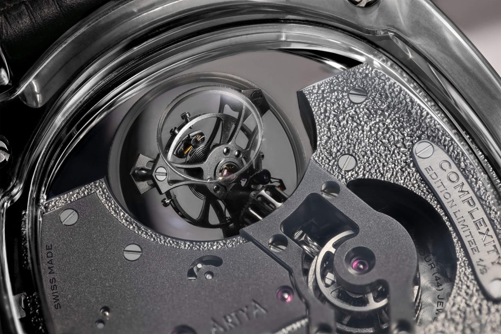 ArtyA Complexity Métiers d'Art - double inclined tourbillon, dressed by hand