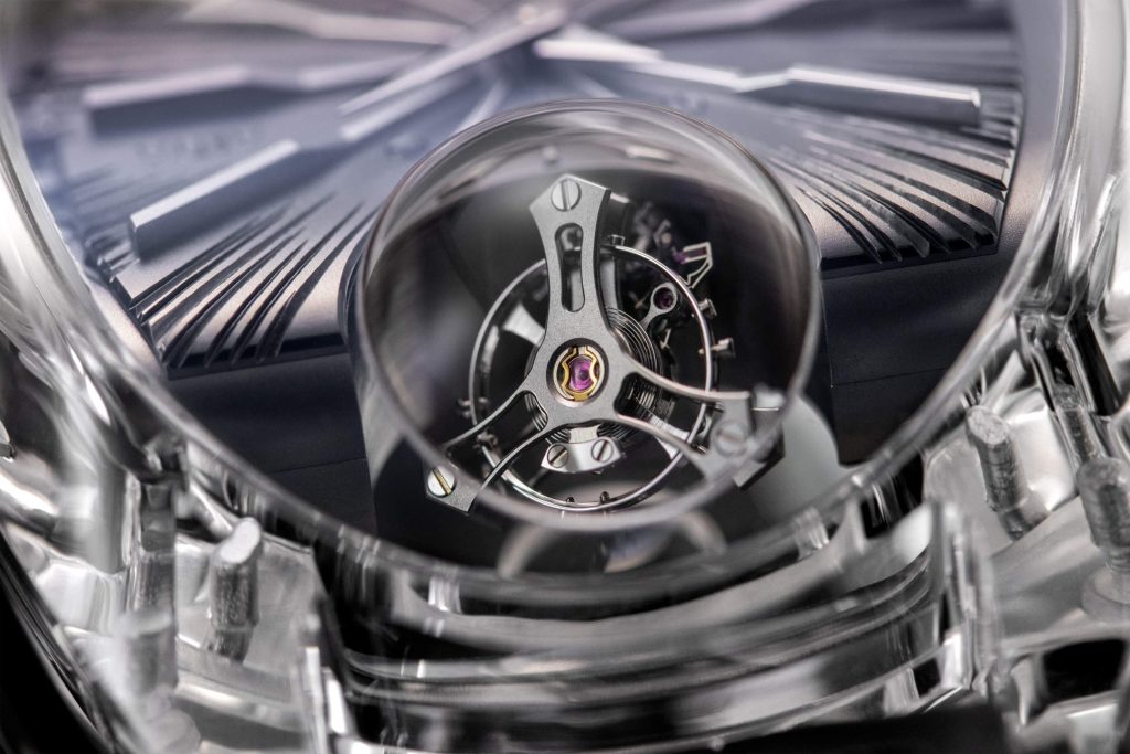 ArtyA Complexity Métiers d'Art - double inclined tourbillon, dressed by hand