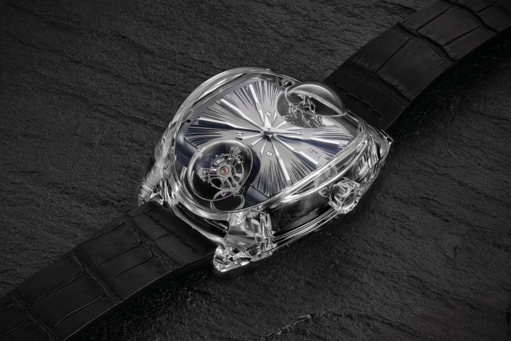 ArtyA Complexity Métiers d'Art - double inclined tourbillon, dressed by hand