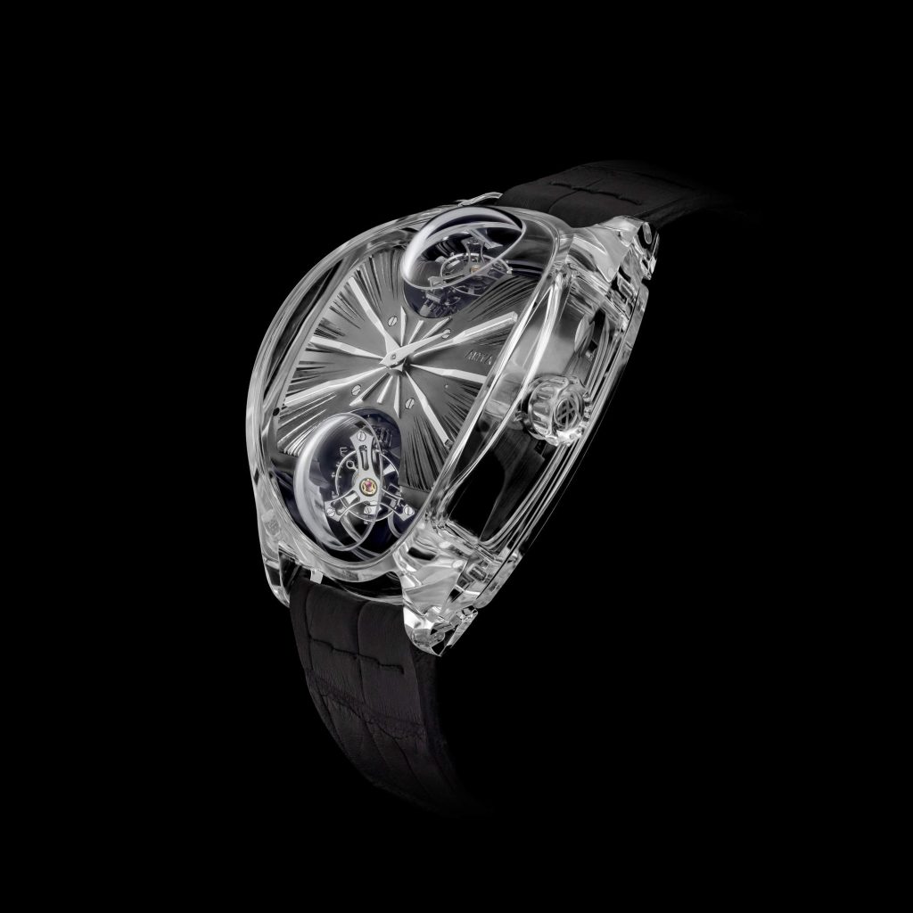 ArtyA Complexity Métiers d'Art - double inclined tourbillon, dressed by hand