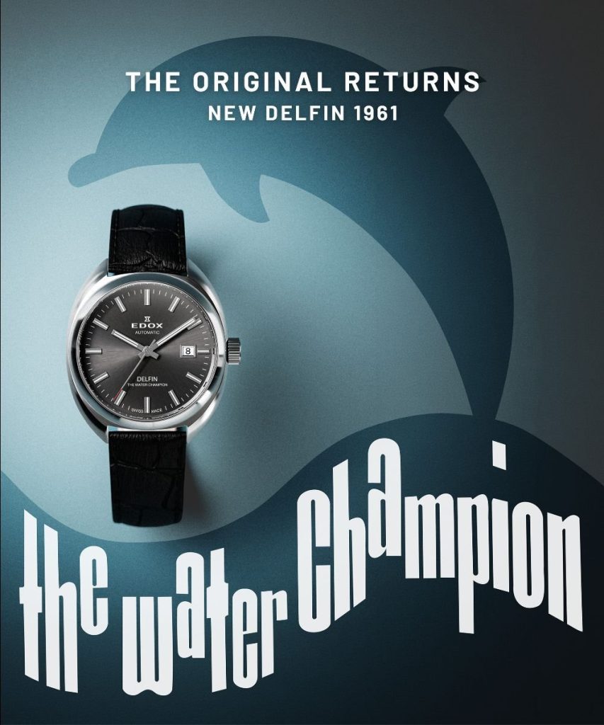 “Edox Delfin 1961 Automatic” – a thoughtful return to first principles
