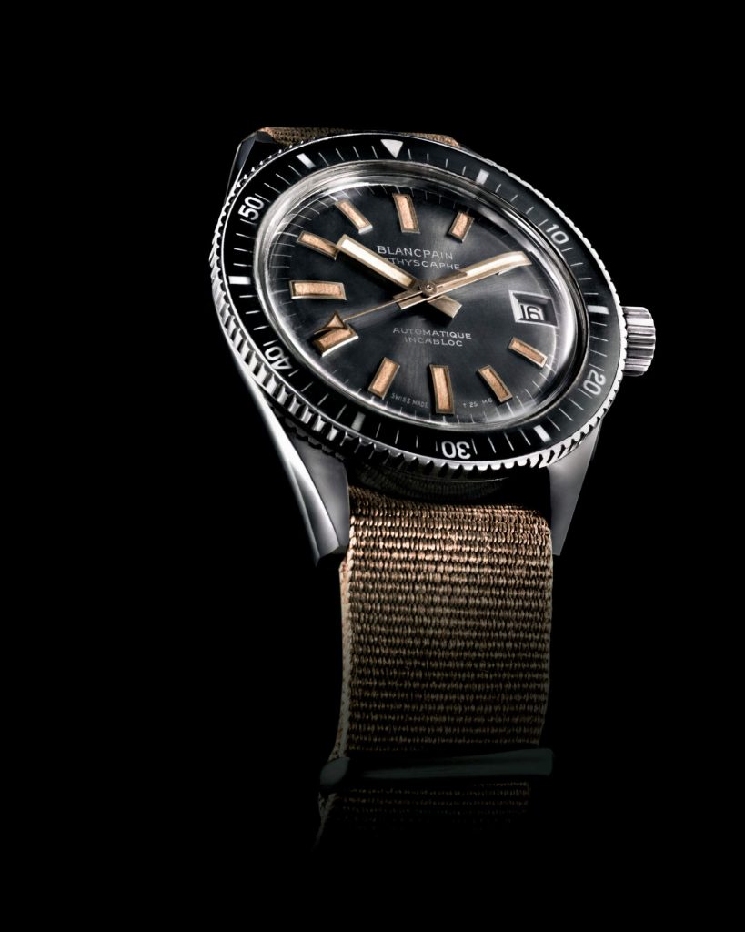 Blancpain revives the Bathyscaphe - a 1968 skindiver for today