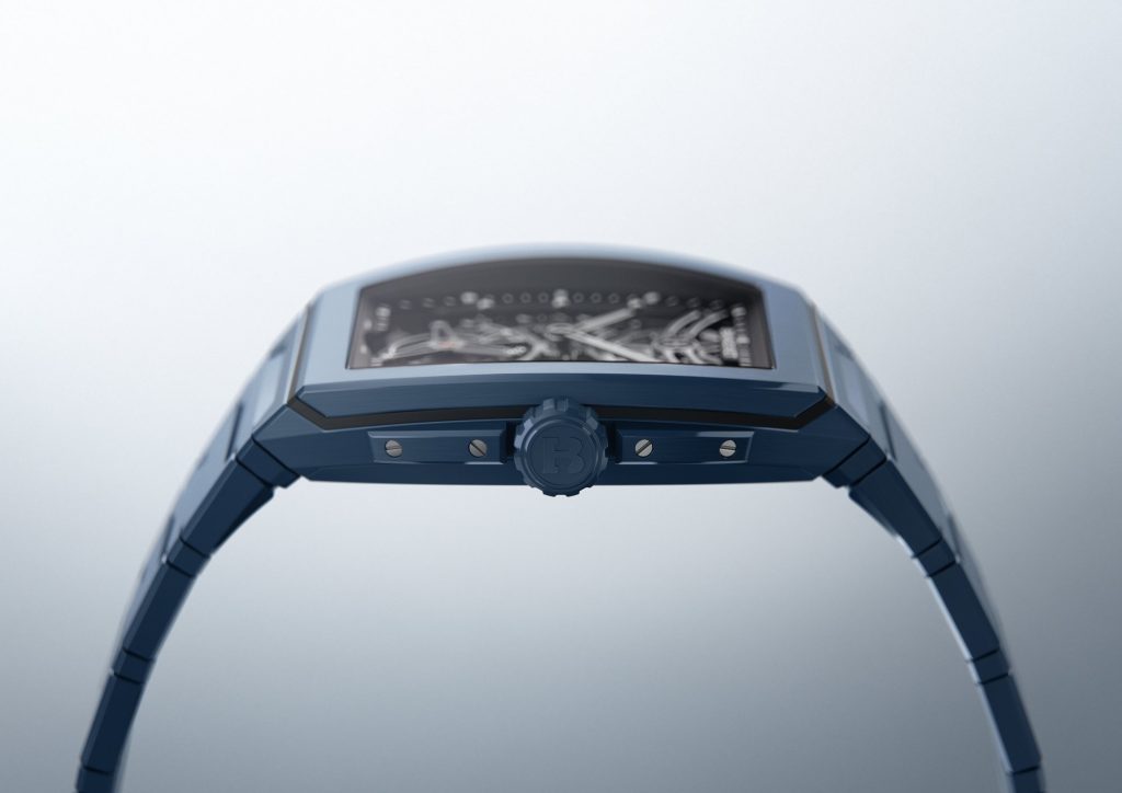 Bianchet UltraFino Tonneau in Ceramic: Blue Depth, White Light