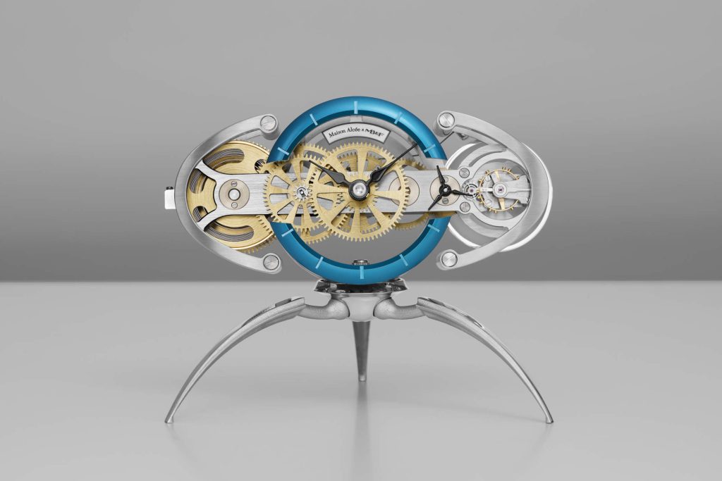 Maison Alcée x MB&F Nostromo - a kit-built creature with a 14-day heart