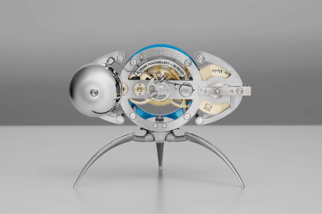 Maison Alcée x MB&F Nostromo - a kit-built creature with a 14-day heart