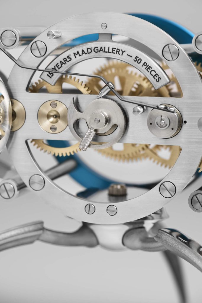 Maison Alcée x MB&F Nostromo - a kit-built creature with a 14-day heart